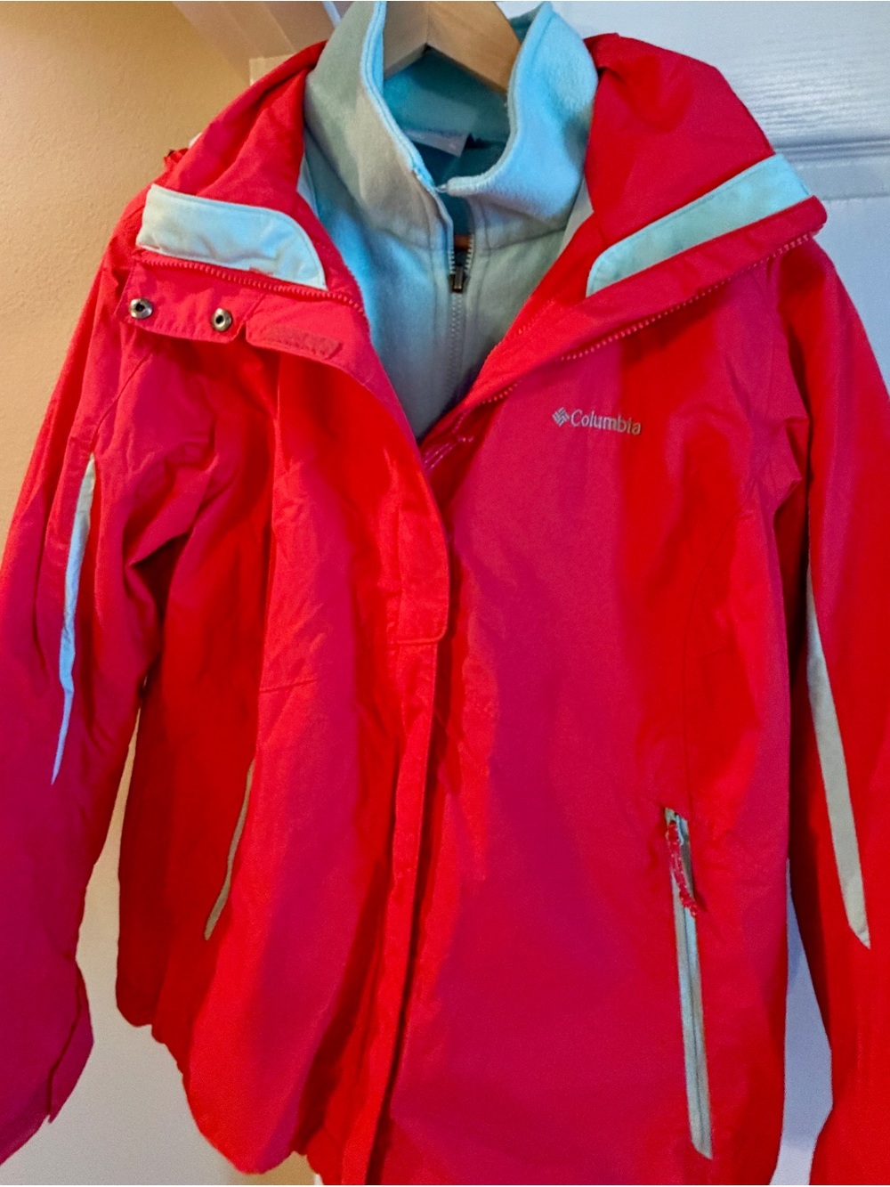 Columbia Ski Jacket with polar fleece liner